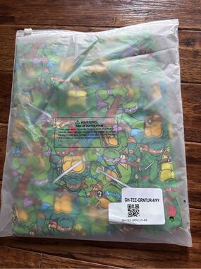 George Hats 8/9 Bamboo Shirt Tee Pocket Ninja Turtle